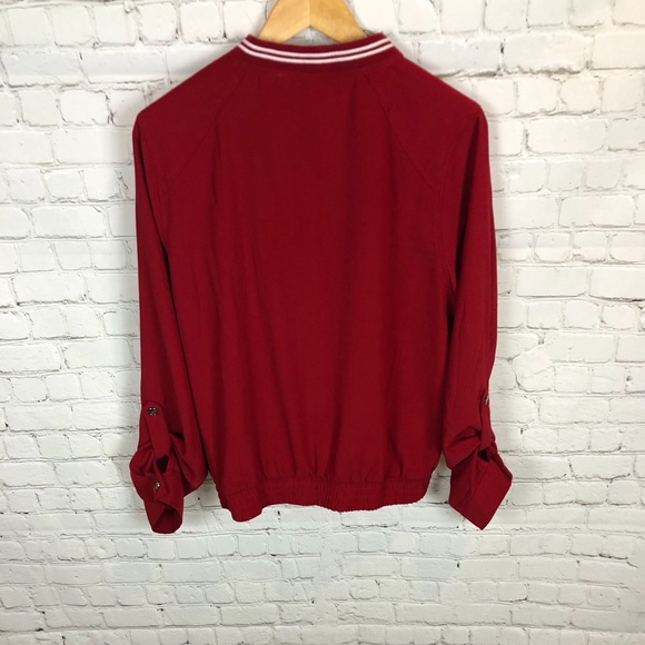 *3 for $30* Lightweight red jacket 💖 - Picture 4 of 8